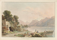 La Tour-de-Peilz, Umgebung mit Hafen und Genfersee
